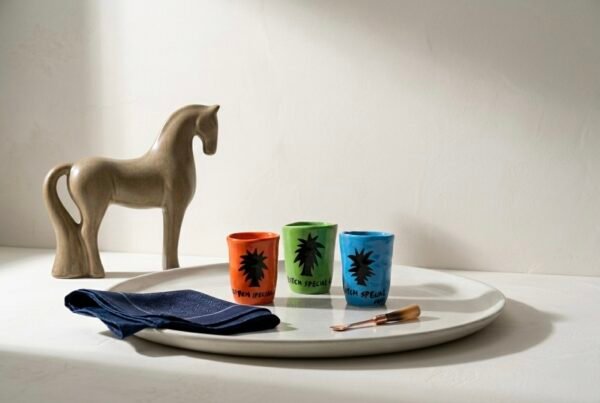 Handmade Franco-Italian Style Ceramic Mug